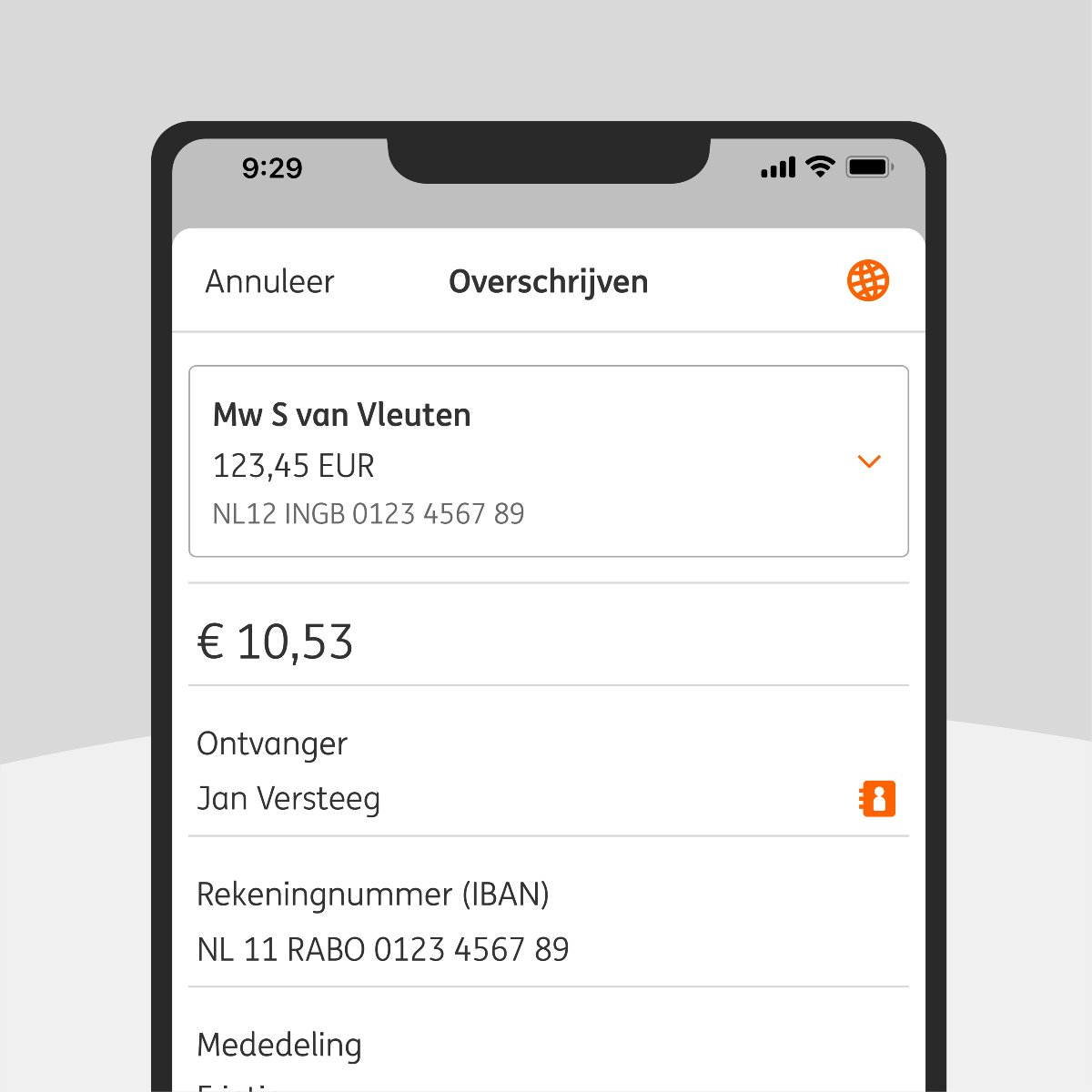 Oefenen Met De Ing App Bankieren Steffie Nl